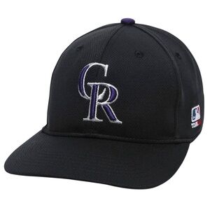 Colorado Rockies Hat Black Youth